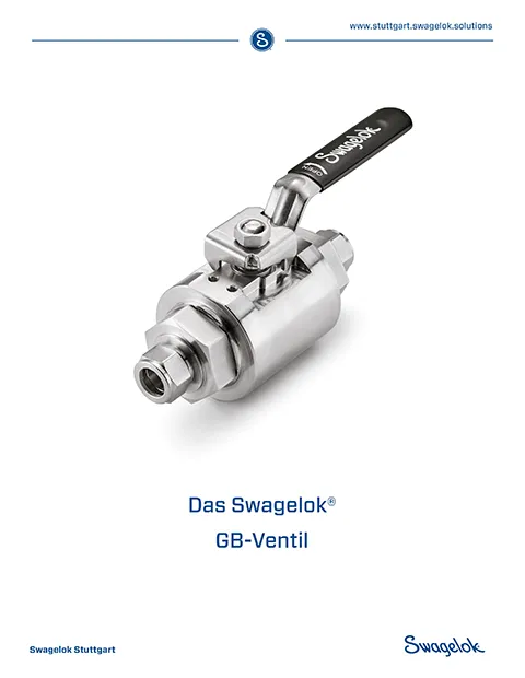 Das Swagelok GB-Ventil