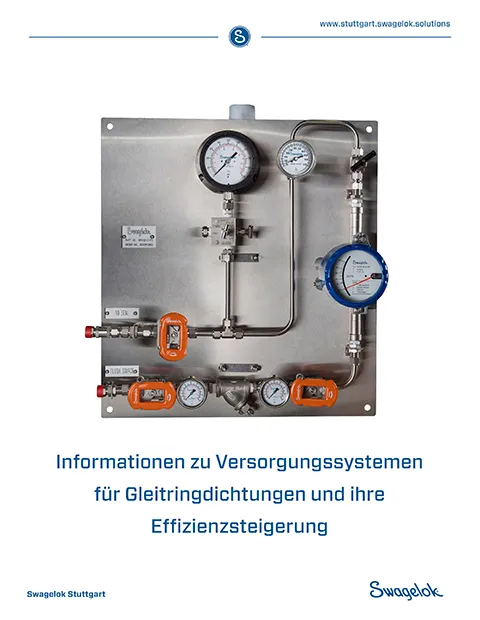 Versorgungssysteme für Gleitringdichtungen