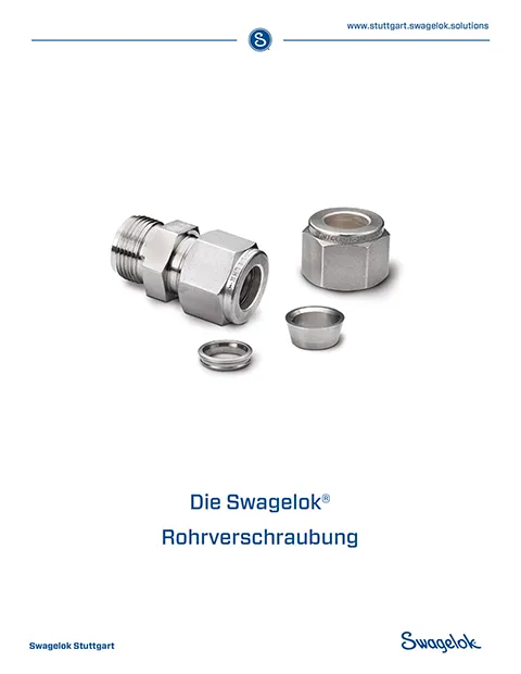 Die Swagelok Rohrverschraubung